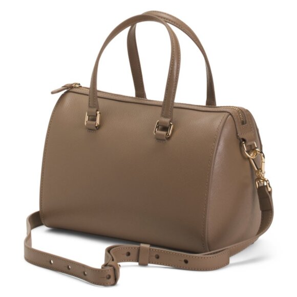 COLE HAAN Leather The Meritt Satchel - Picture 4 of 4